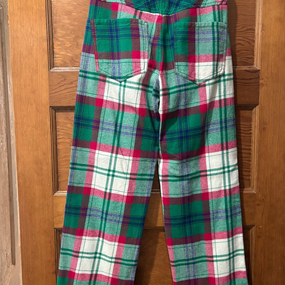 FREE PEOPLE PLAID PANTS - Picture 6 of 10